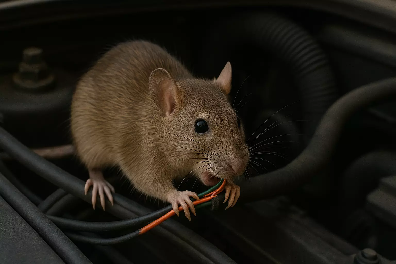 Rodent Damage to Your Car