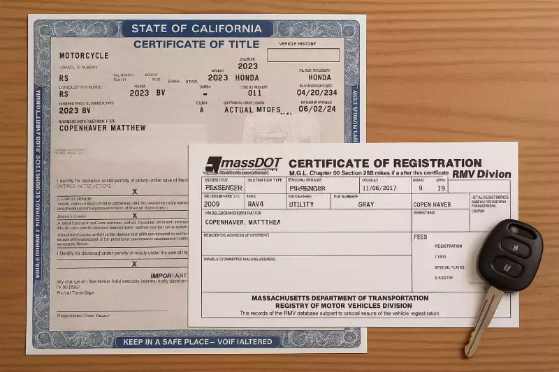 Difference Between Car Title and Registration