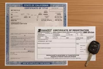 Is Registration the Same as a Car Title?