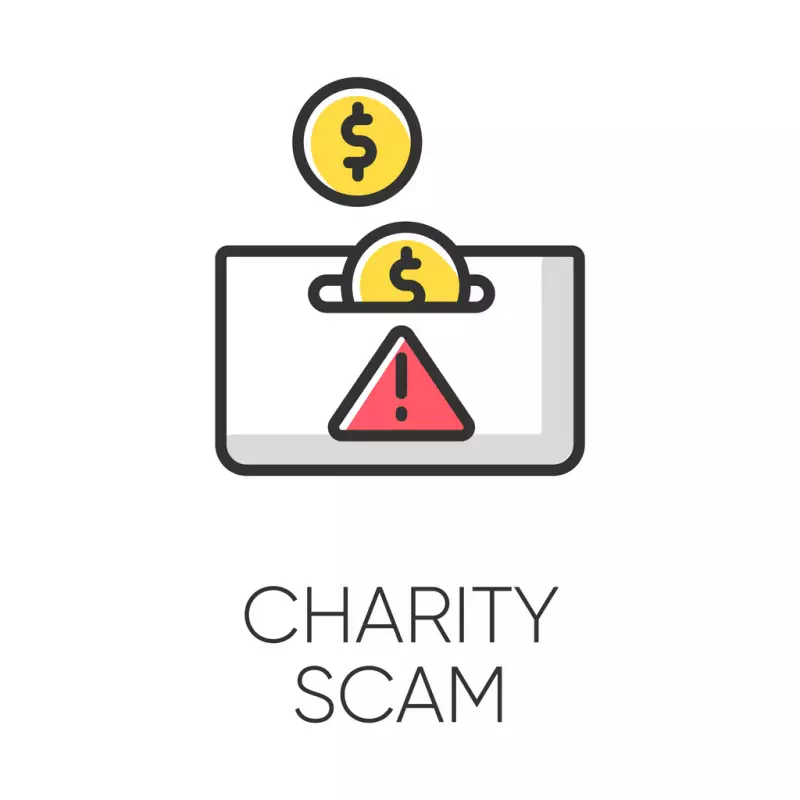 Social Media Charity Scam 