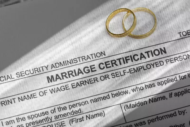 marriage certificate