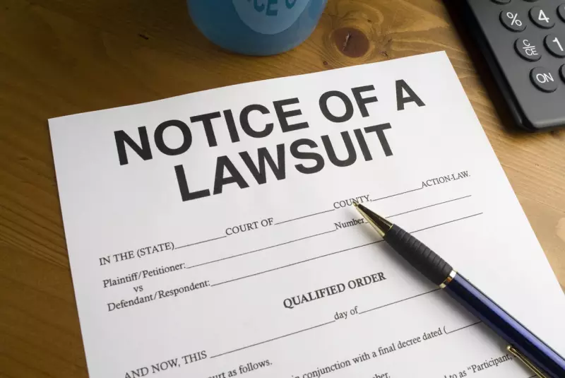 Lawsuit notification